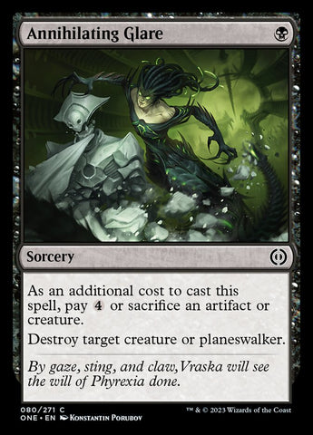 Annihilating Glare (ONE-080) - Phyrexia: All Will Be One