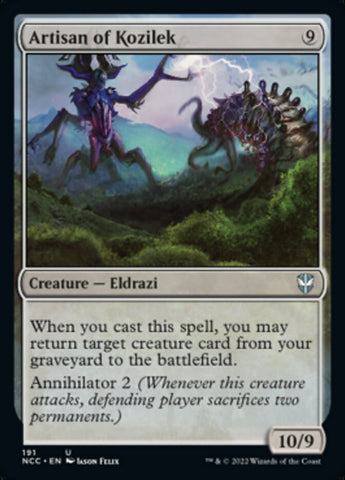 Artisan of Kozilek (NCC-191) - New Capenna Commander