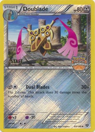 Doublade - 84/146 (Regional Championships) [Staff] - League & Championship Cards Reverse Holofoil