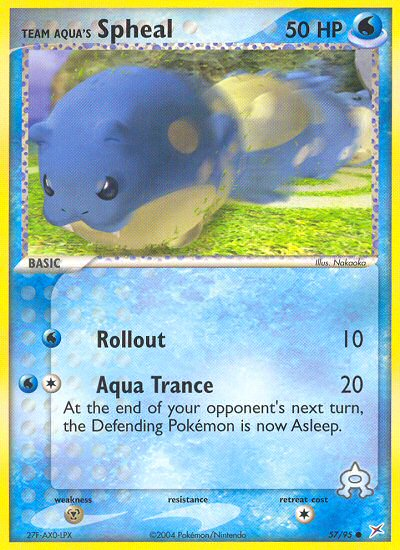 Team Aqua's Spheal - 57/95/95 - Team Magma vs Team Aqua
