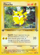 Pikachu 60/64 - Jungle 1st Edition