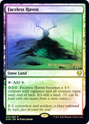 Faceless Haven (PRE-255) - Kaldheim Promos: (snow) Foil