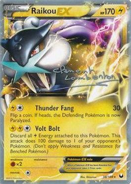 Raikou EX - 2013 (Clement Lamberton) 38 - World Championship Decks