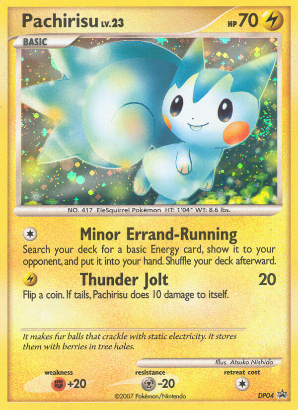 Pachirisu - DP04/56 - Diamond and Pearl Promos Holofoil