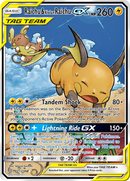 Raichu & Alolan Raichu GX (Alternate Full Art)/236 - SM  Unified Minds Holofoil