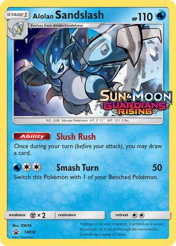 Alolan Sandslash - SM18 (Prerelease)/248 - SM Promos Holofoil