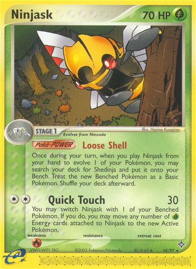 Ninjask - 18/97 18/97 - Dragon