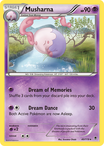 Musharna/119 - XY  Phantom Forces