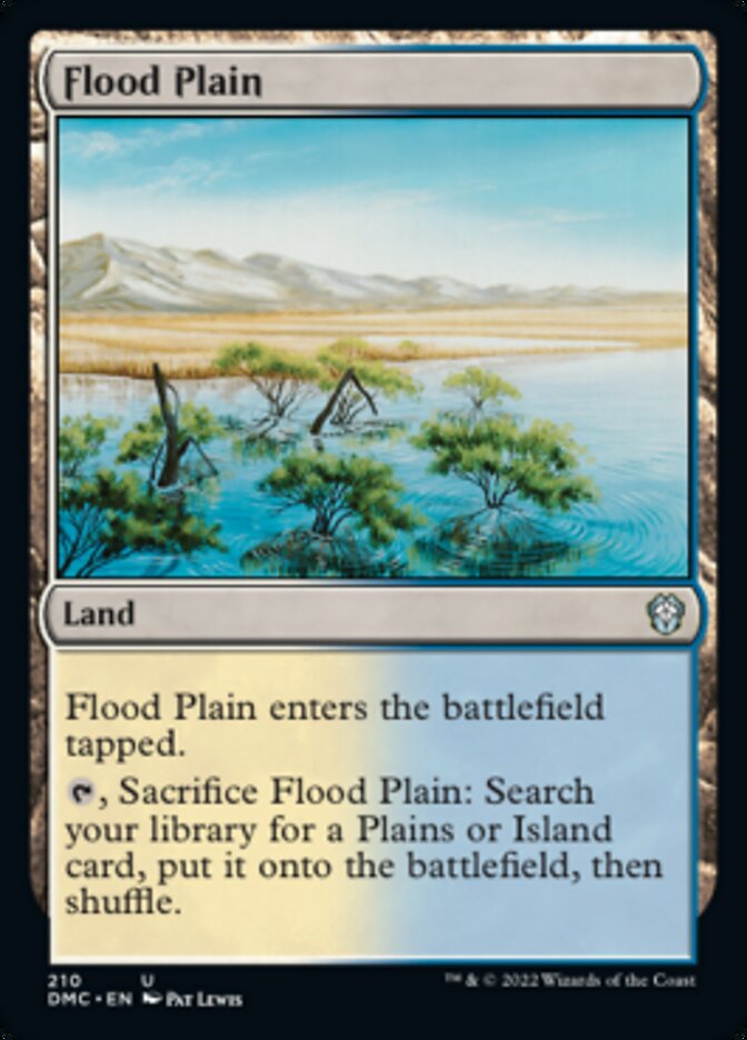 Flood Plain (DMC-210) - Dominaria United Commander