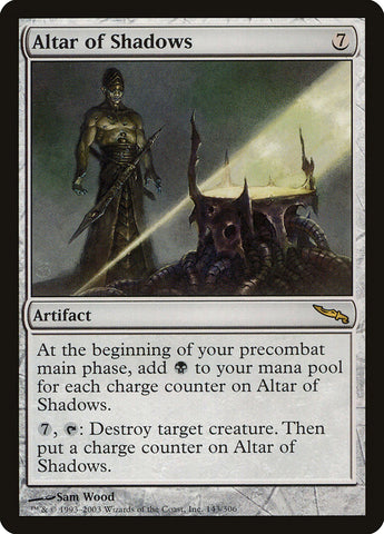 Altar of Shadows (MRD-143) - Mirrodin