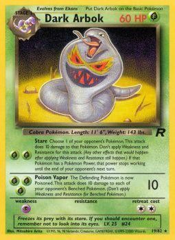 Dark Arbok (19) 19/82 - Team Rocket Unlimited