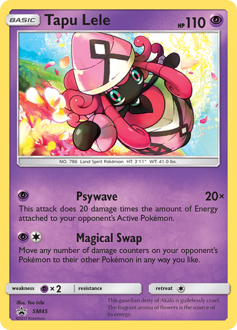 Tapu Lele - SM45/248 - SM Promos Holofoil