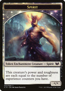 Knight (005) // Spirit (023) Double-Sided Token (C15-5 // 23) - Commander 2015 Tokens