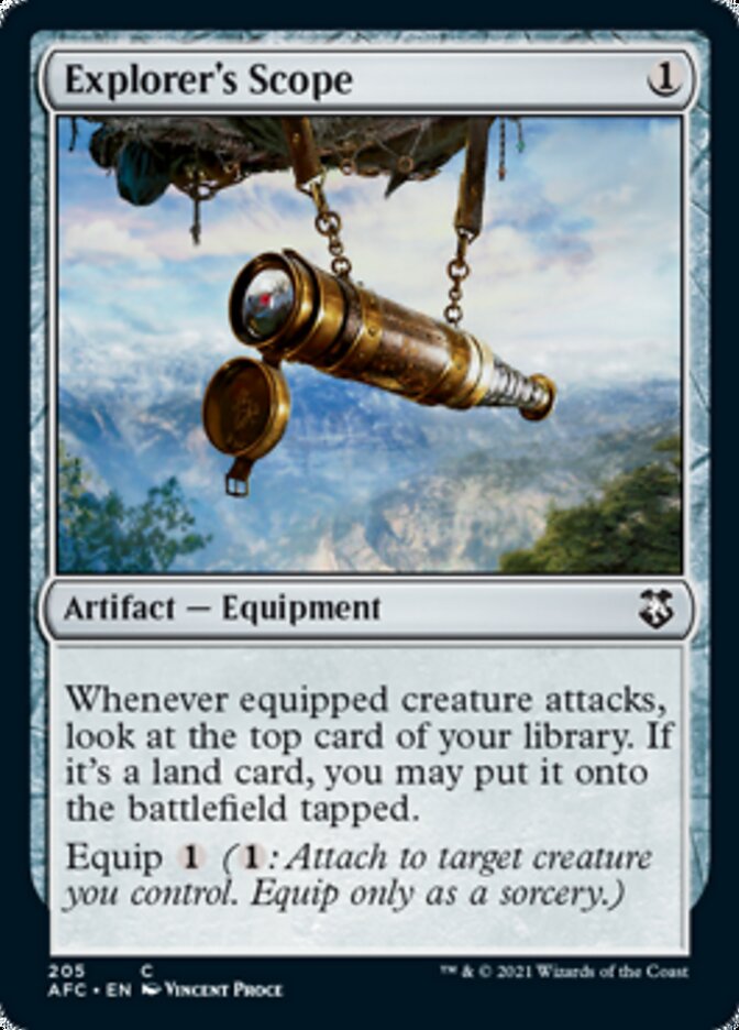 Explorer's Scope (AFC-205) - Forgotten Realms Commander