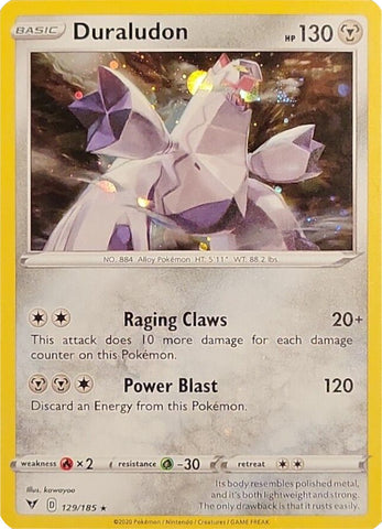 Duraludon - 129/185 (Cosmos Holo) 129 - Miscellaneous Cards & Products Holofoil
