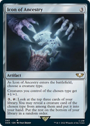 Icon of Ancestry (Surge Foil) (40K-242) - Warhammer 40,000 Commander Foil