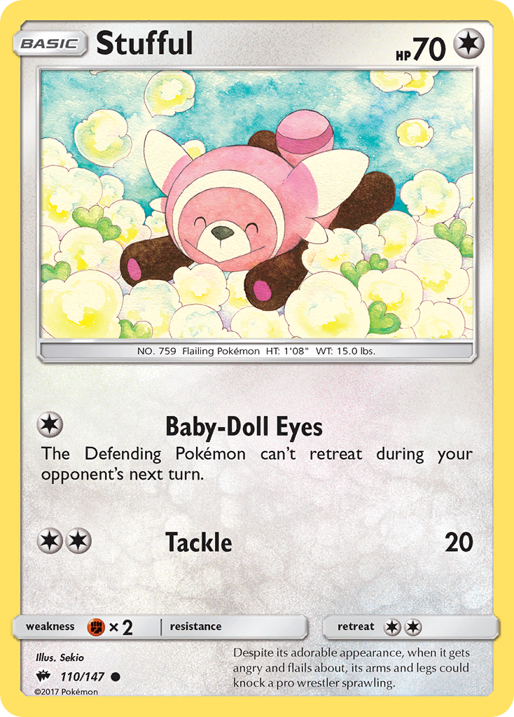 Stufful 110/147 - SM  Burning Shadows