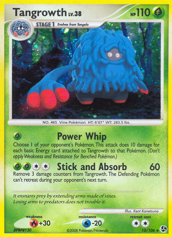 Tangrowth/106 - Great Encounters Holofoil