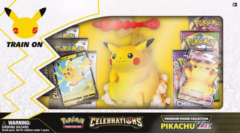 Celebrations Pikachu VMAX Premium Figure Collection Box