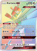 Kartana GX (Secret)/111 - SM  Crimson Invasion Holofoil