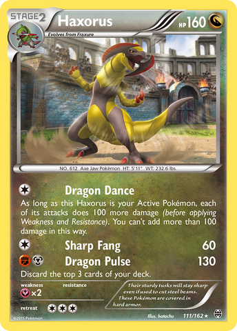 Haxorus 111/162 - XY  BREAKthrough Holofoil