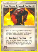 Team Magma Technical Machine 01/95 - Team Magma vs Team Aqua