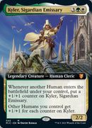 Kyler, Sigardian Emissary (Extended Art) (MIC-042) - Midnight Hunt Commander: (Extended Art)
