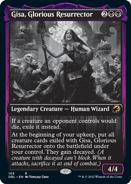Gisa, Glorious Resurrector (DBL-103) - Innistrad: Double Feature