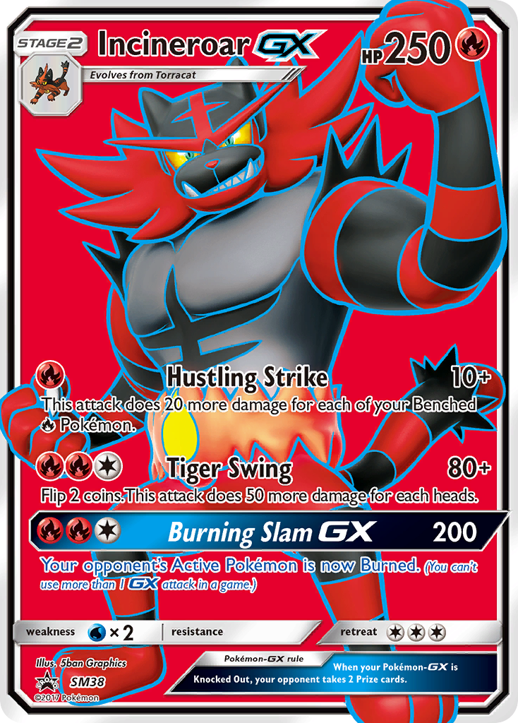 Incineroar GX - SM38 SM38/248 - SM Promos Holofoil
