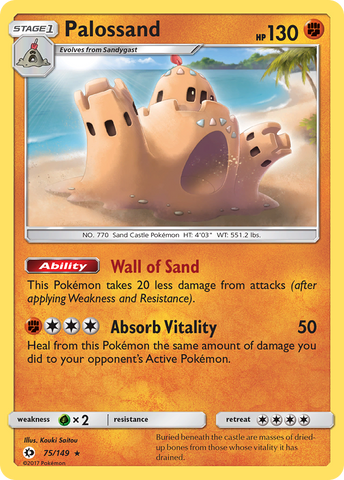 Palossand 75/149 - SM Base Set