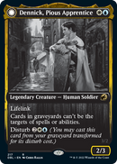 Dennick, Pious Apprentice (DBL-217) - Innistrad: Double Feature: (Double Faced Transform)