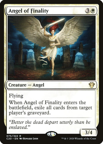 Angel of Finality (C20-075) - Commander 2020