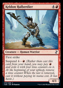 Keldon Halberdier (TSR-173) - Time Spiral Remastered
