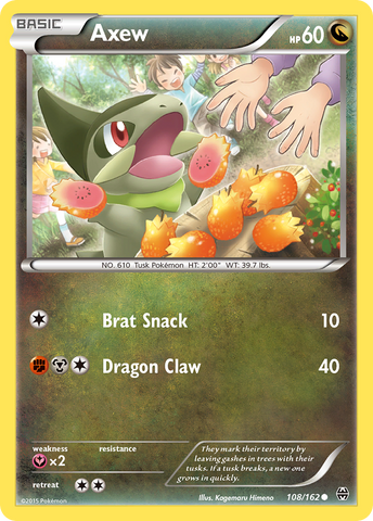 Axew (108) 108/162 - XY  BREAKthrough