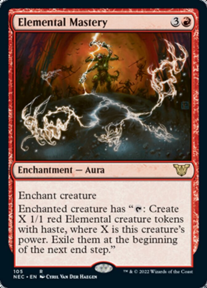 Elemental Mastery (NEC-105) - Neon Dynasty Commander