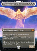 Avacyn, Angel of Hope (Borderless) (2XM-335) - Double Masters (Borderless)