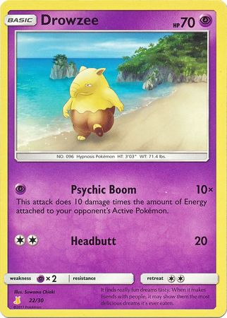Drowzee - SM Trainer Kit Lycanroc & Alolan Raichu