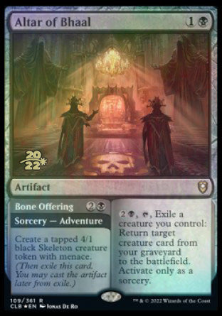 Altar of Bhaal (PRE-109) - Battle for Baldur's Gate Promos Foil