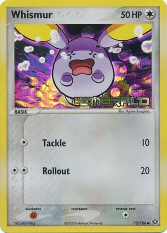 Whismur/106 - Emerald Reverse Holofoil