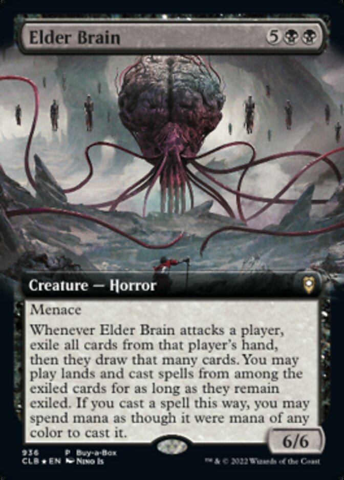 Elder Brain (BABP-936) - Commander Legends: Battle for Baldur's Gate: (Extended Art) Foil