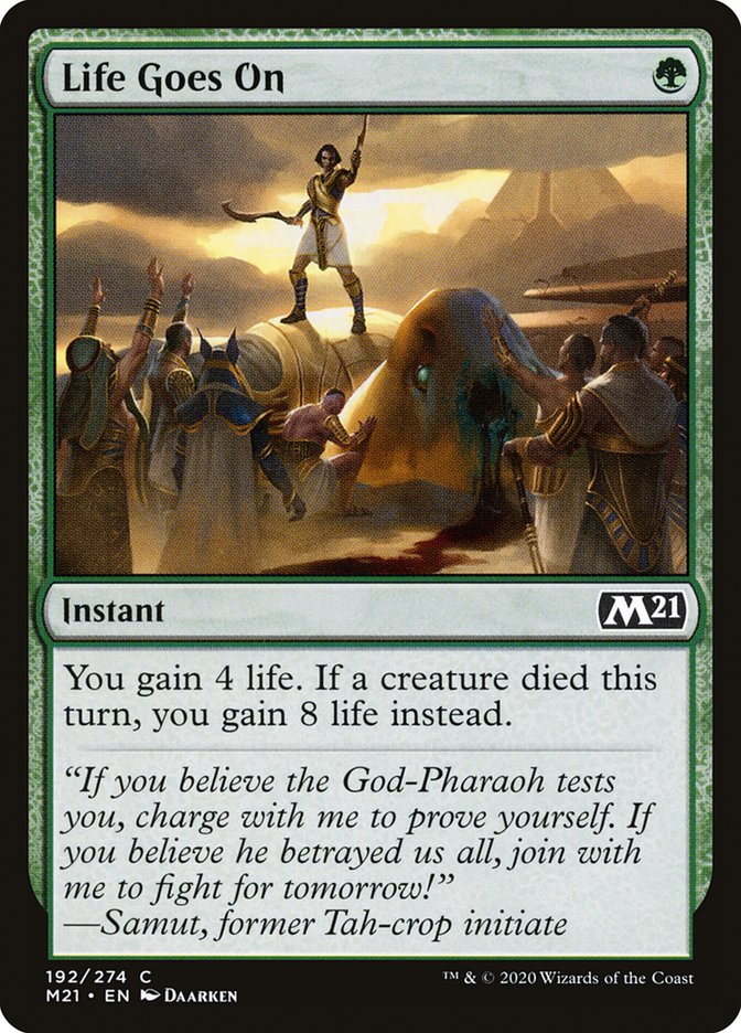 Life Goes On (M21-192) - Core Set 2021