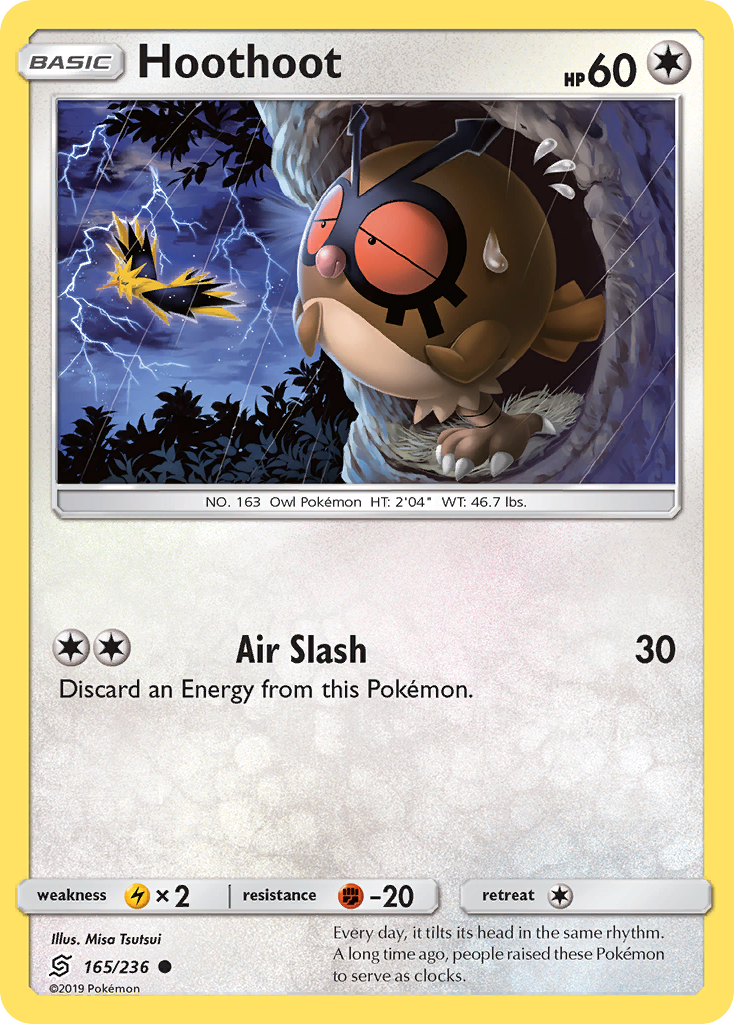 Hoothoot 165/236 - SM  Unified Minds