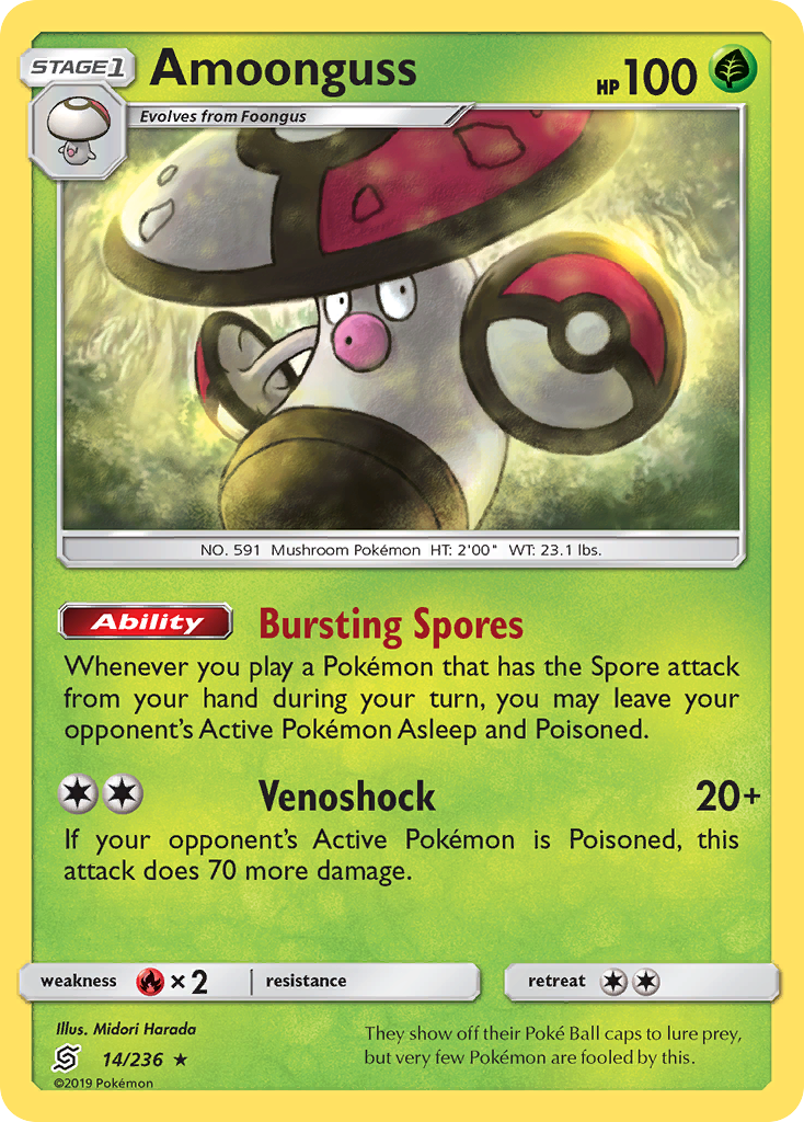 Amoonguss/236 - SM  Unified Minds