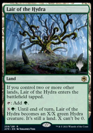 Lair of the Hydra (PPAFR-259) - Adventures in the Forgotten Realms Promos