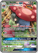 Vileplume GX (Full Art)/236 - SM  Cosmic Eclipse Holofoil