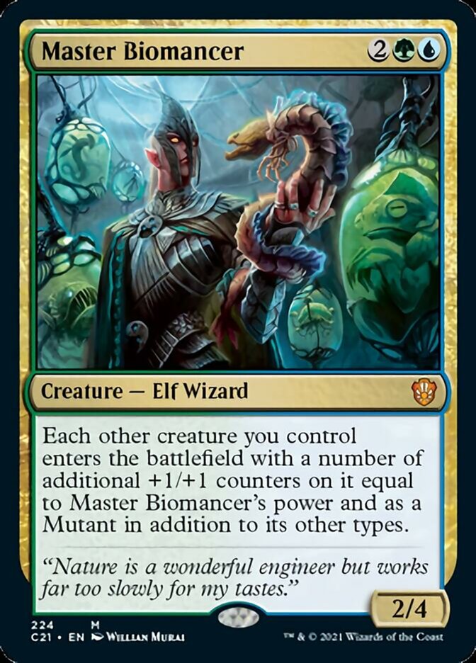 Master Biomancer (C21-224) - Commander 2021