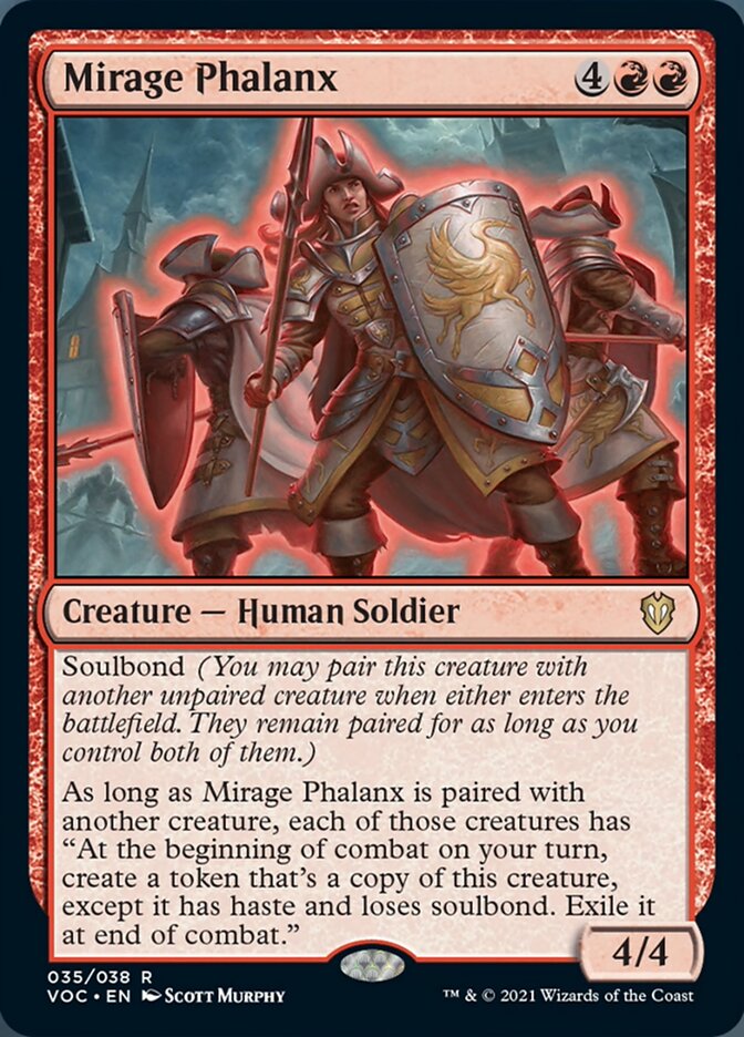 Mirage Phalanx (VOC-035) - Crimson Vow Commander