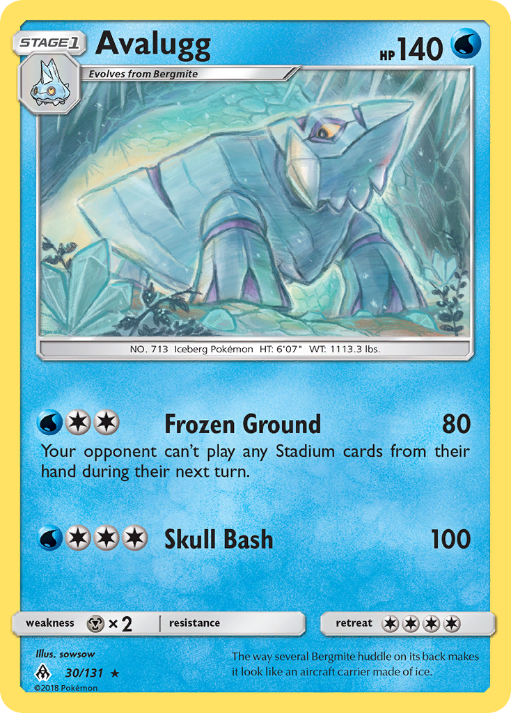 Avalugg/131 - SM  Forbidden Light