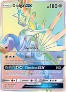 Dialga GX (Secret)/131 - SM  Forbidden Light Holofoil