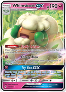 Whimsicott GX 140/214 - SM  Unbroken Bonds Holofoil